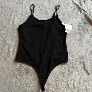 Nordstrom black large woman’s bodysuit thong